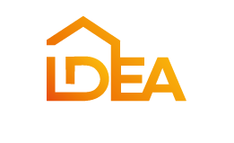 IdeaRent logo - white